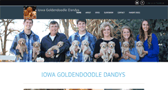 Desktop Screenshot of iowagoldendoodledandy.com